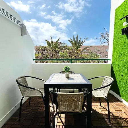 Silent With Cozy Terrace And Ocean View Apartamento Arona (Tenerife)